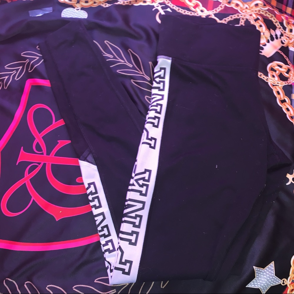 PINK black leggings